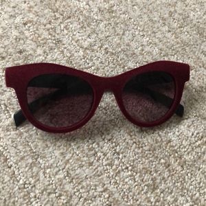 Velour-coated Sunglasses